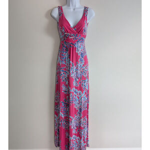red v neck dress midi Red Cotton Linen Blend V-Neck Midi Dress
